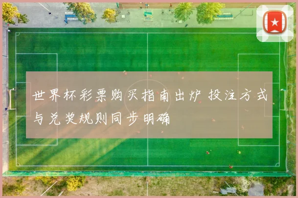 世界杯彩票购买指南出炉 投注方式与兑奖规则同步明确